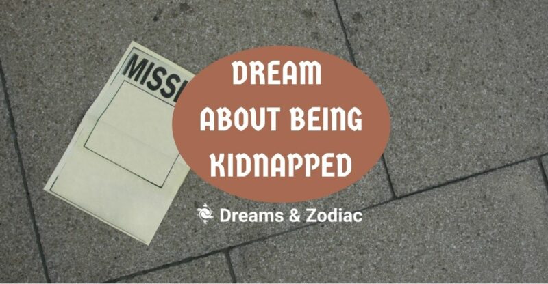 dream about being kidnapped